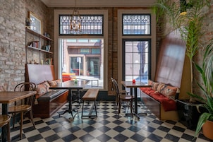 Sala de estar en el lobby