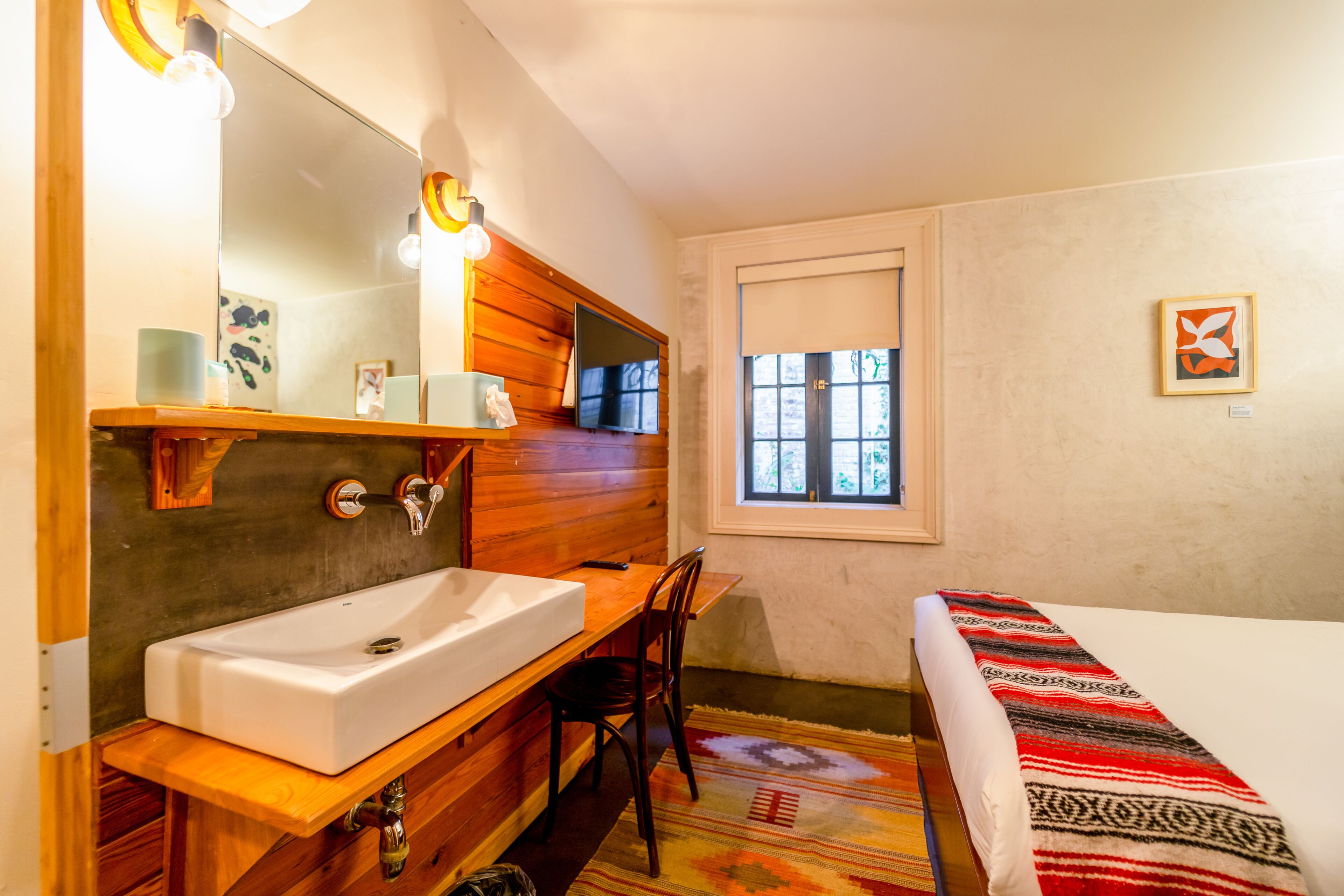 standard room | bathroom | shower, rainfall showerhead, towels