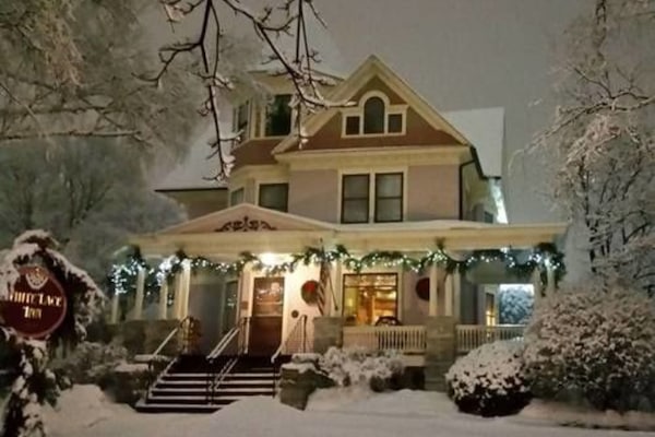 Front of property - evening/night