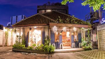 Facciata della struttura