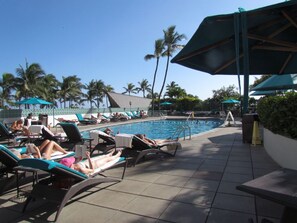 Alberca al aire libre 