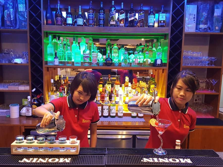 Bar (på overnattingsstedet)