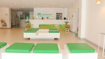 Sala de estar en el lobby