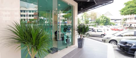 Ingresso della struttura