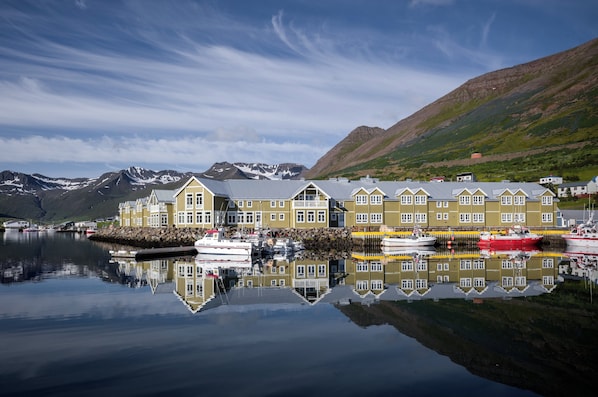 Fachada de la propiedad