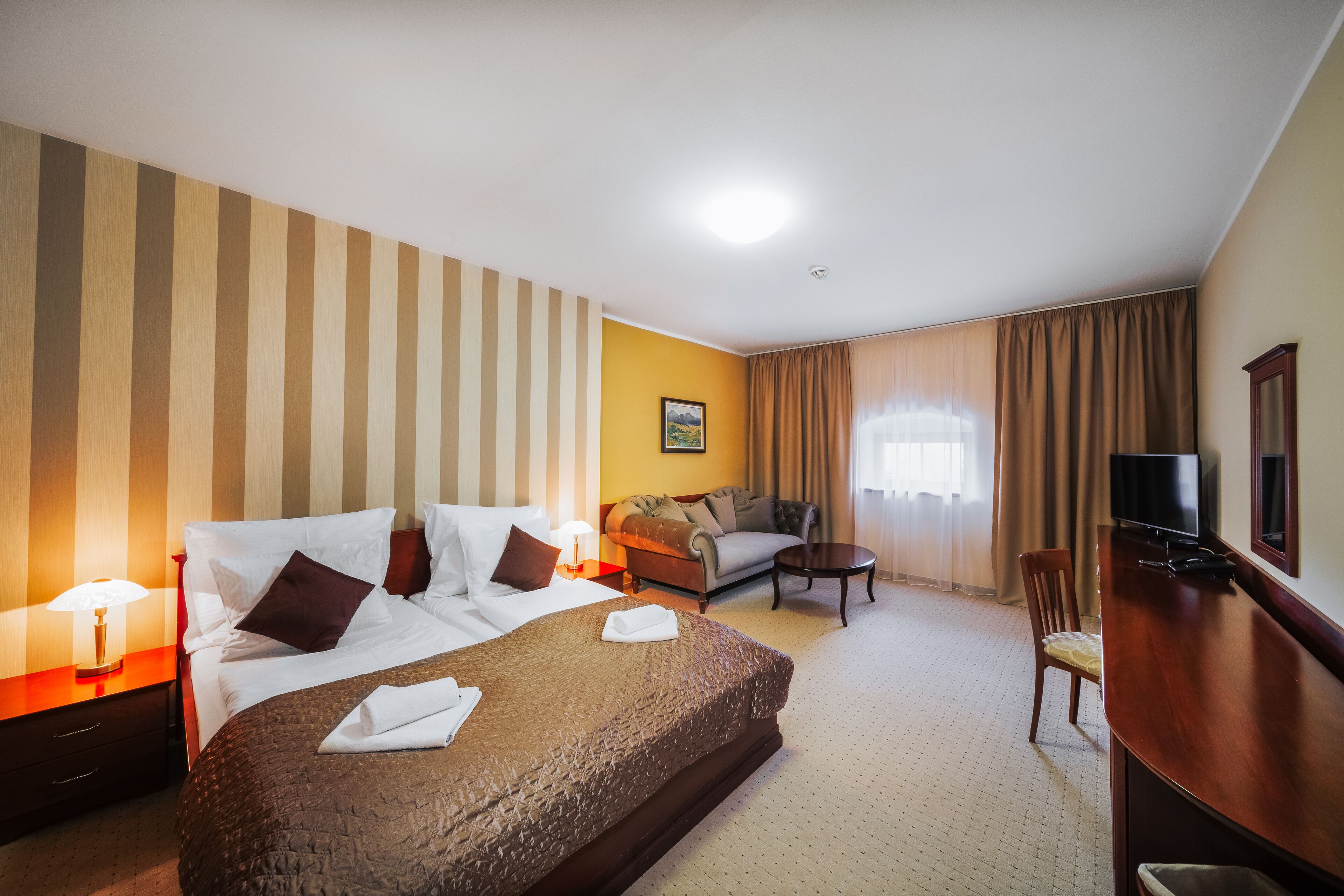 deluxe double or twin room, 1 bedroom | minibar, desk, iron/ironing board, free wifi