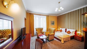 Deluxe Double or Twin Room, 1 Bedroom | Minibar, desk, iron/ironing board, free WiFi
