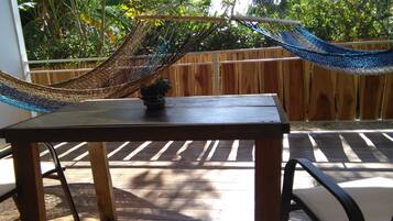 Apartment, 1 Bedroom, Terrace, Beachside | Balcony