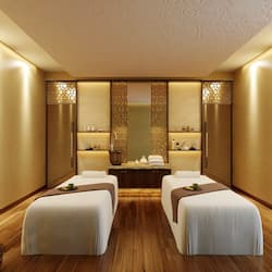 Steam room, body scrubs, facials, manicures and pedicures, massages