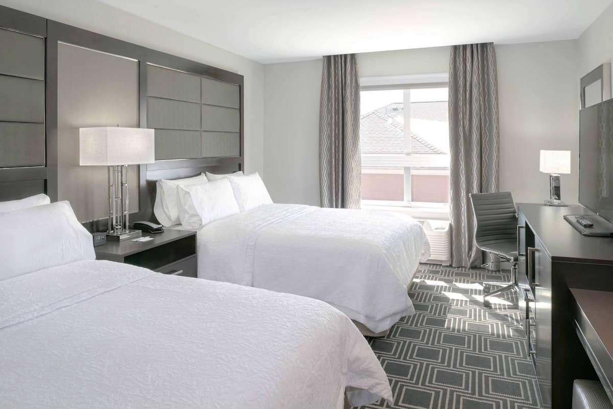 In-room safe, desk, laptop workspace, iron/ironing board