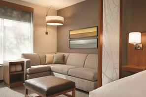 In-room safe, desk, laptop workspace, blackout drapes