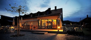 Front of property - evening/night