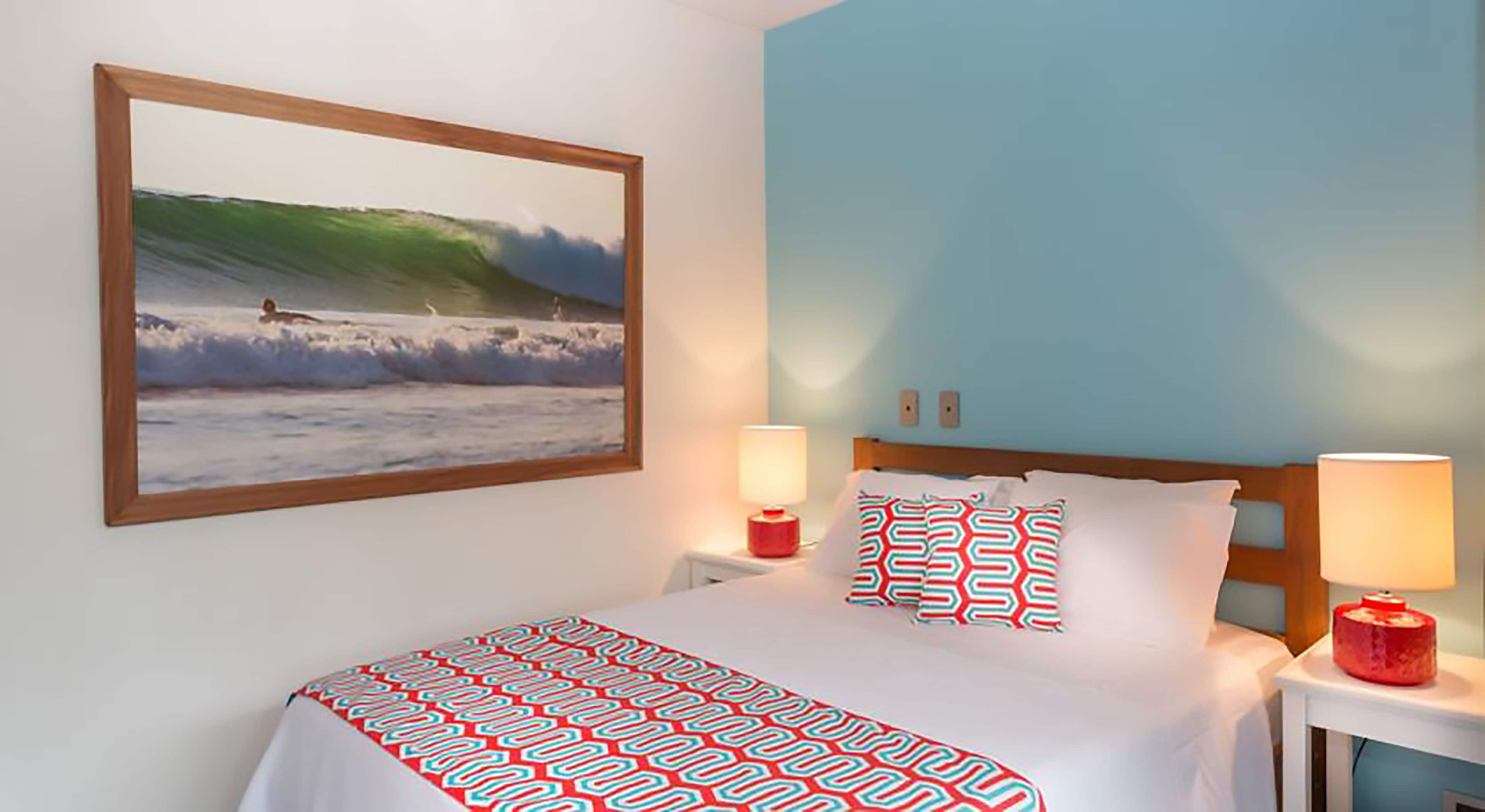 premium suite, pool view | hypo-allergenic bedding, pillow-top beds, in-room safe