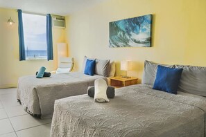 Standard Suite, 2 Double Beds, Terrace, Ocean View | Free WiFi, wheelchair access - The Wave Hotel (Vieques)