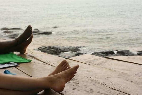 On the beach, white sand, scuba diving, snorkeling