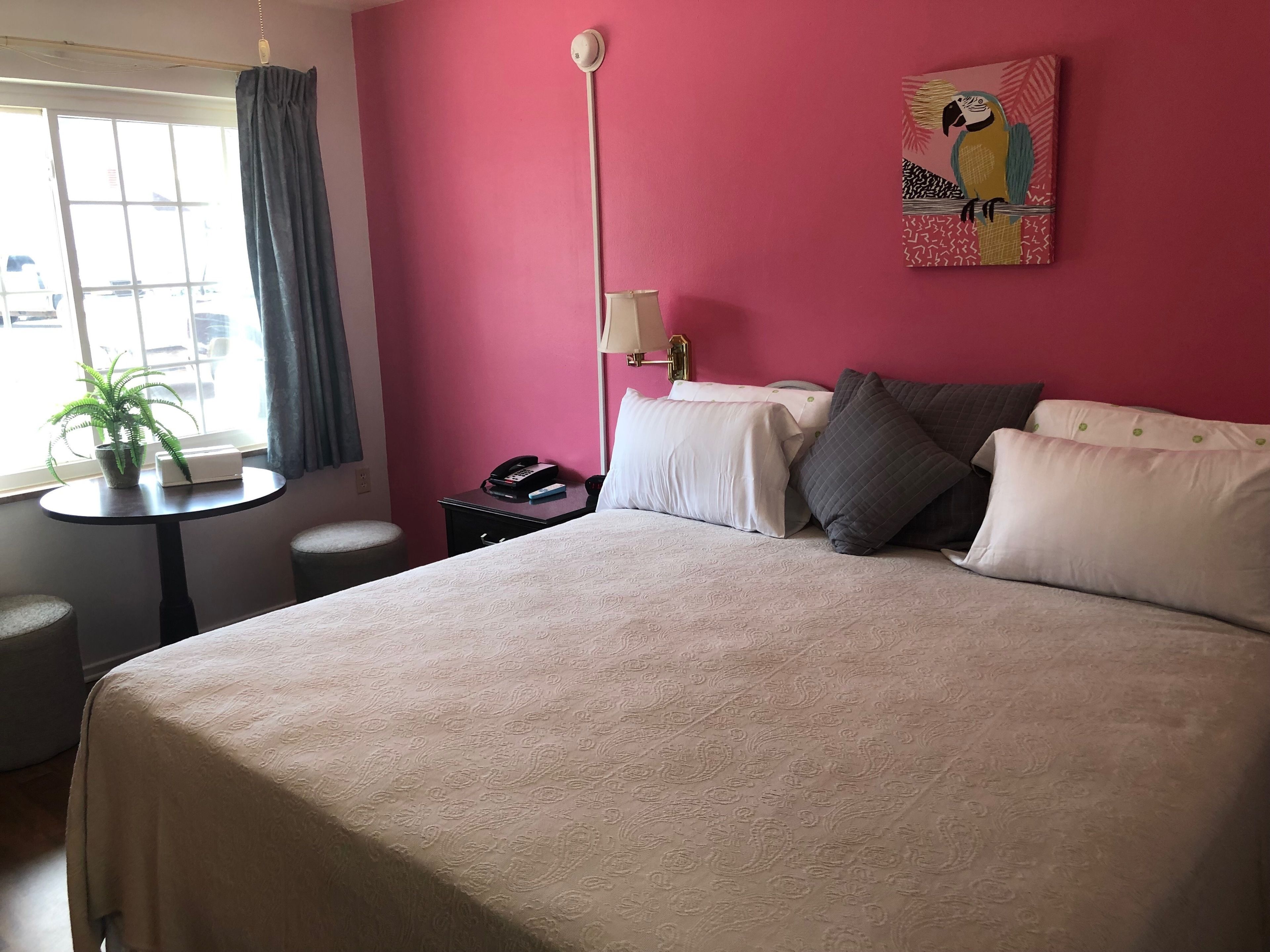 Comfort Room, 1 Queen Bed, Refrigerator & Microwave