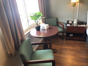 Comfort Room, 1 Queen Bed, Refrigerator & Microwave