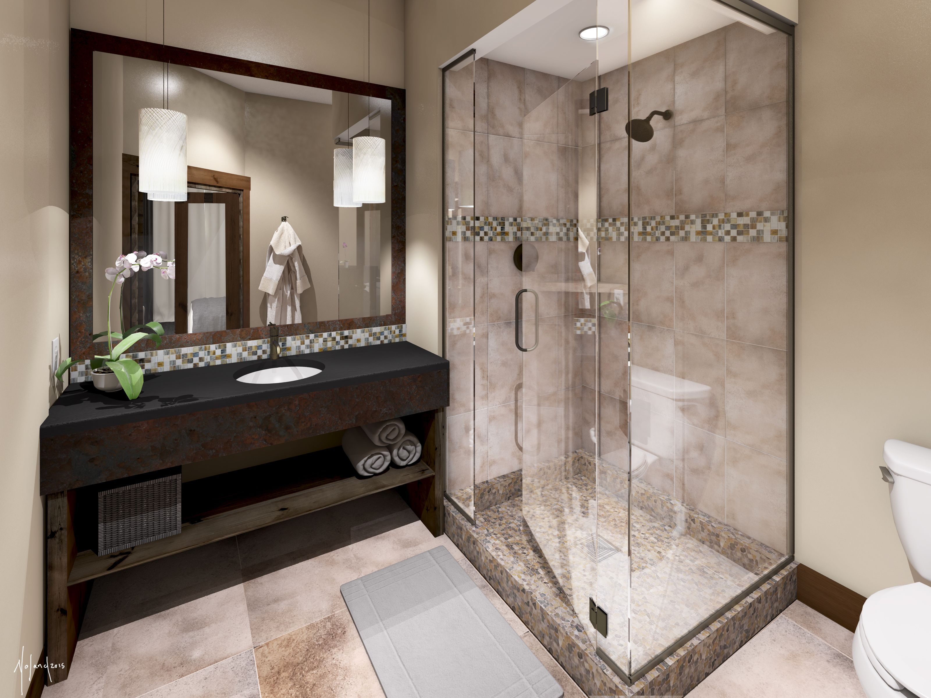 deluxe single room, 1 king bed, city view | bathroom | shower, free toiletries, bathrobes, slippers