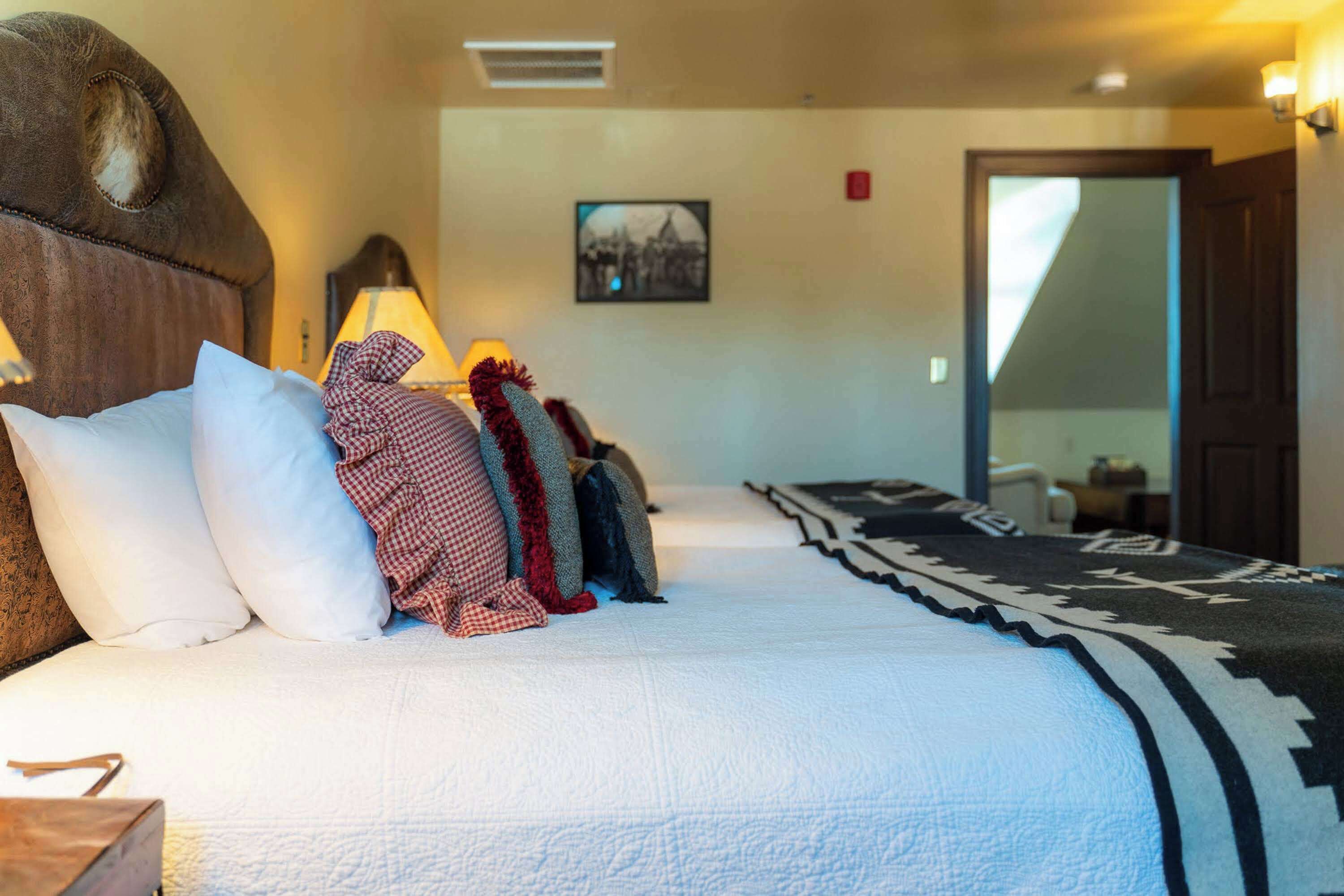 standard room, 2 queen beds, non smoking (walk-in shower) | premium bedding, blackout curtains, iron/ironing board, free wifi