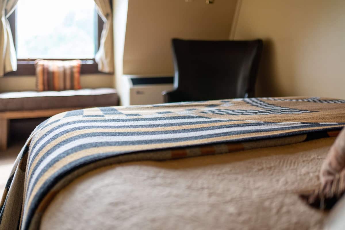 1 bedroom, premium bedding, blackout curtains, iron/ironing board