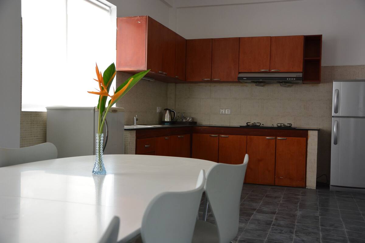 Family Apartment | Private kitchen | Fridge