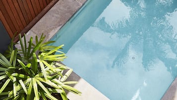 Suite de lujo, 1 cama King size, alberca privada | Servicios de la habitación