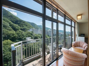 Vista desde la propiedad