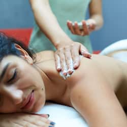 Couples treatment room(s), body treatments, aromatherapy, body wraps