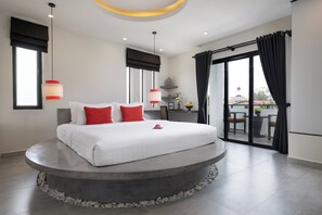 Family Suite | 高档床上用品、迷你吧、客房内保险箱、特色装修