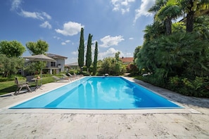 Seasonal outdoor pool