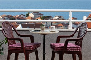 Apartment, 1 Bedroom, Balcony, Sea View | Terrace/patio - Bellevue Apartments (Postira)