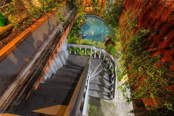 Alberca al aire libre