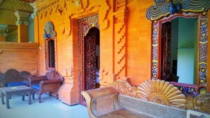 Terrace/patio - Lumbung Sari Hotel (Legian)