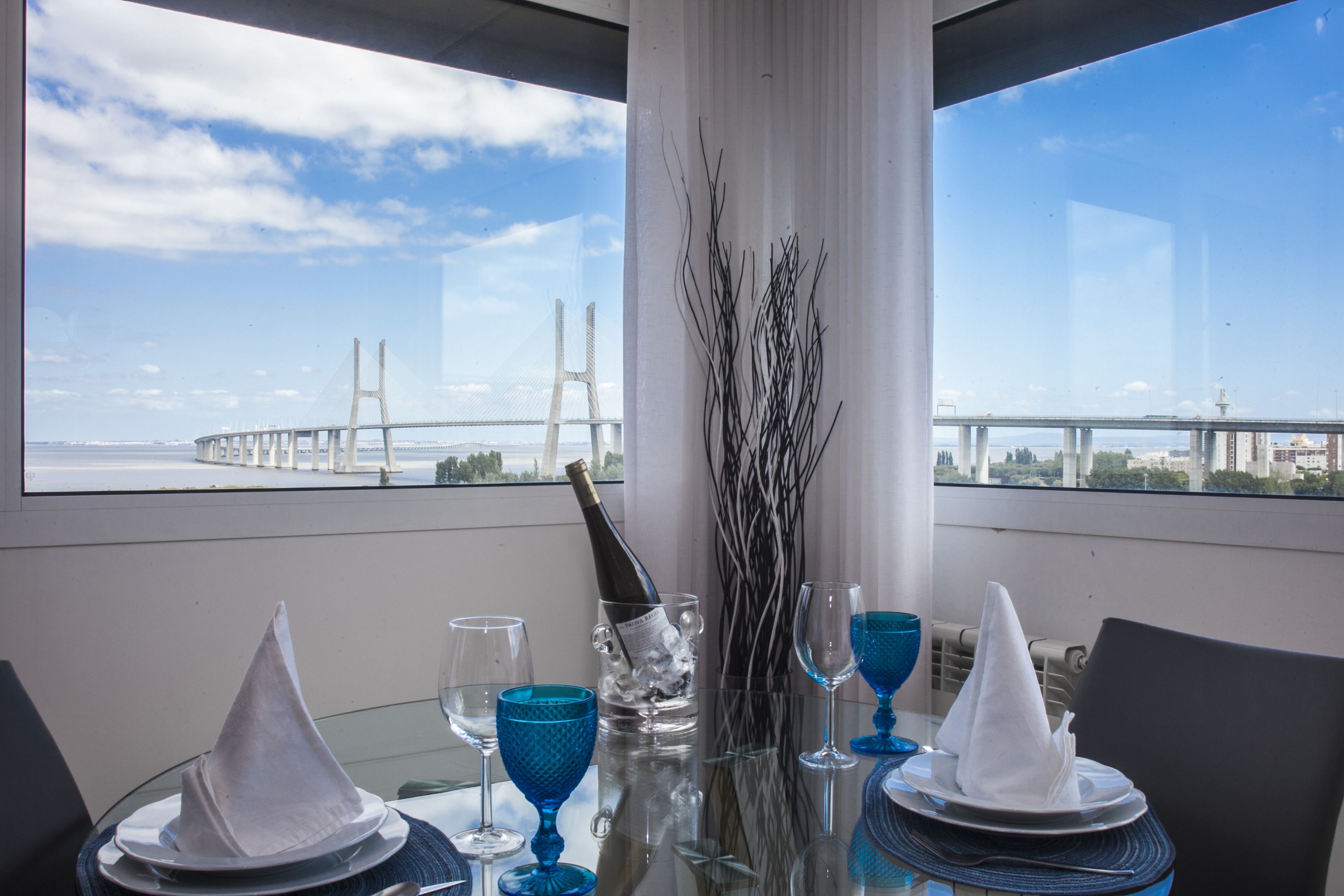 Vista des de l'allotjament