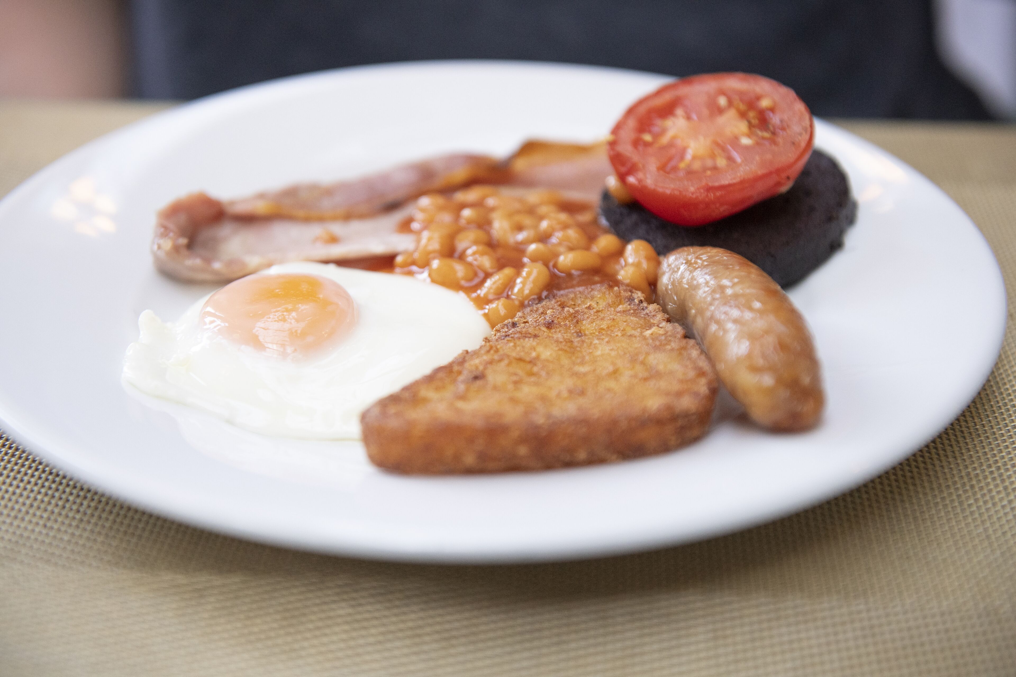 daily full breakfast (gbp 12.95 per person)