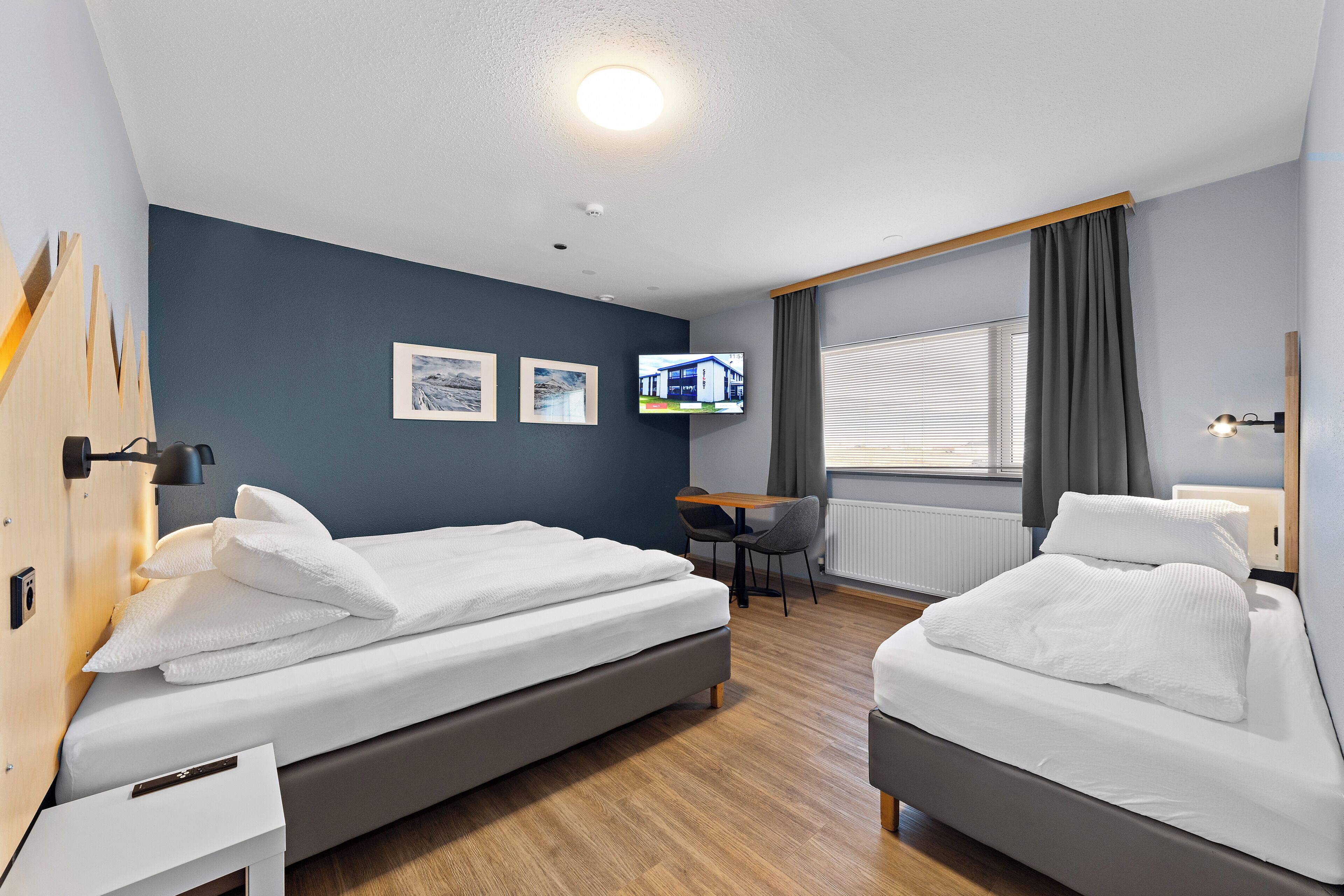 Triple Room, Non Smoking | Hypo-allergenic bedding, blackout curtains, soundproofing, free WiFi
