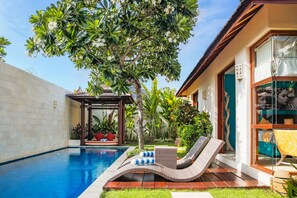 Villa, 3 Bedrooms, Private Pool | Terrace/patio - Samana Villas (Legian)