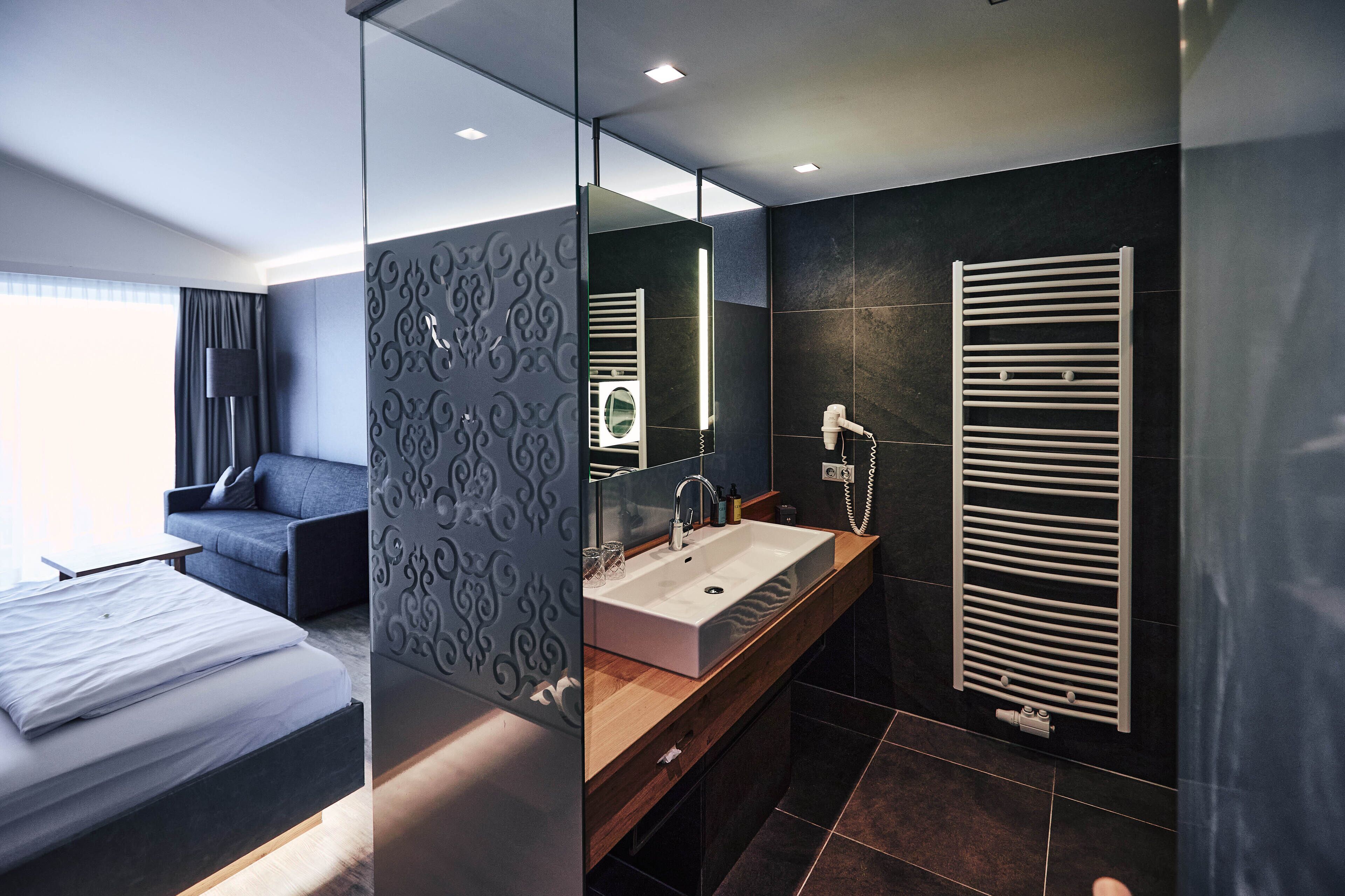 superior room (gerls superior) | bathroom | shower, free toiletries, hair dryer, bathrobes