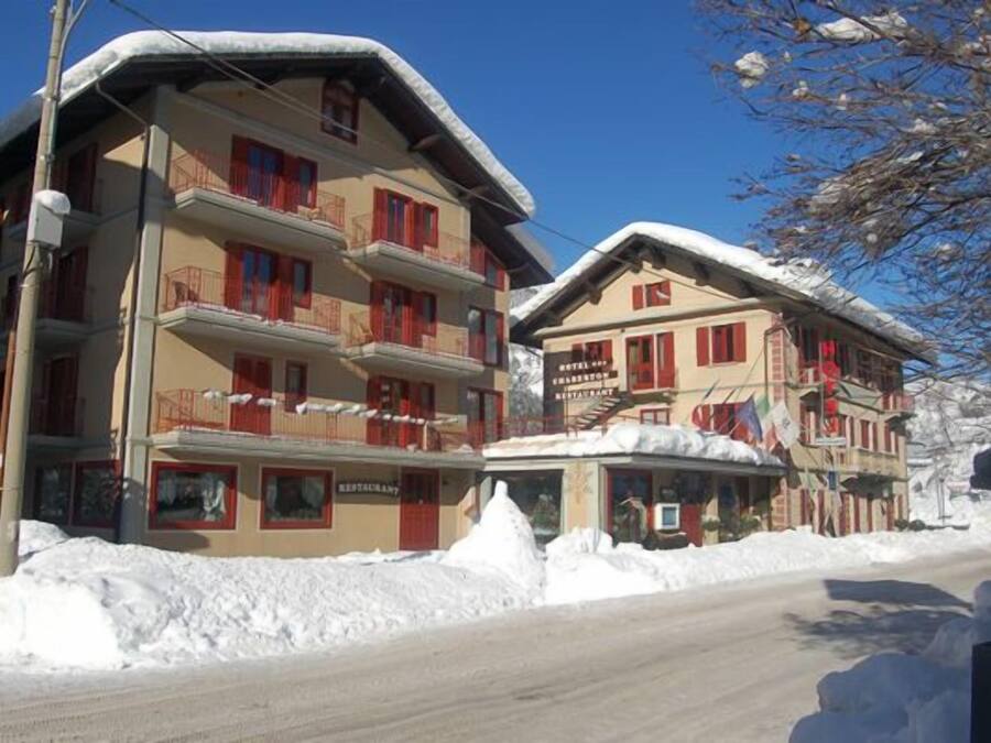 Fassade der Unterkunft