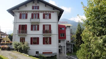 Fassade der Unterkunft