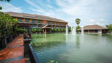 Uitzicht vanuit accommodatie