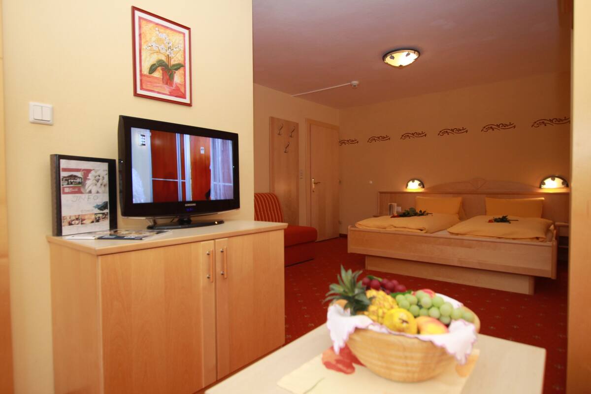 Family Room, Balcony, Mountain View | In-room safe, desk, free WiFi, bed sheets
