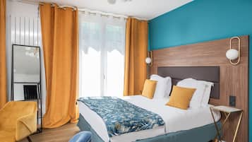 Executive Quadruple Room, Non Smoking, City View | Premium bedding, down comforters, individually furnished, desk