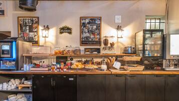 Daily continental breakfast for a fee