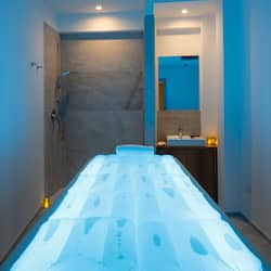 Sauna, hot tub, steam room, Turkish bath, body treatments