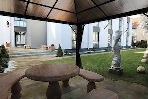Front of property – evening/night