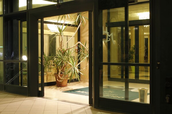 Entrée de l’hébergement