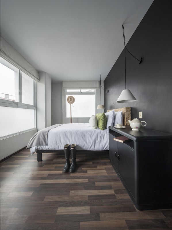 Standard-Suite, 1 Schlafzimmer, Kochnische, Stadtblick