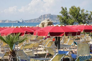Am Strand, Volleyball, Surfen/Bodyboarden