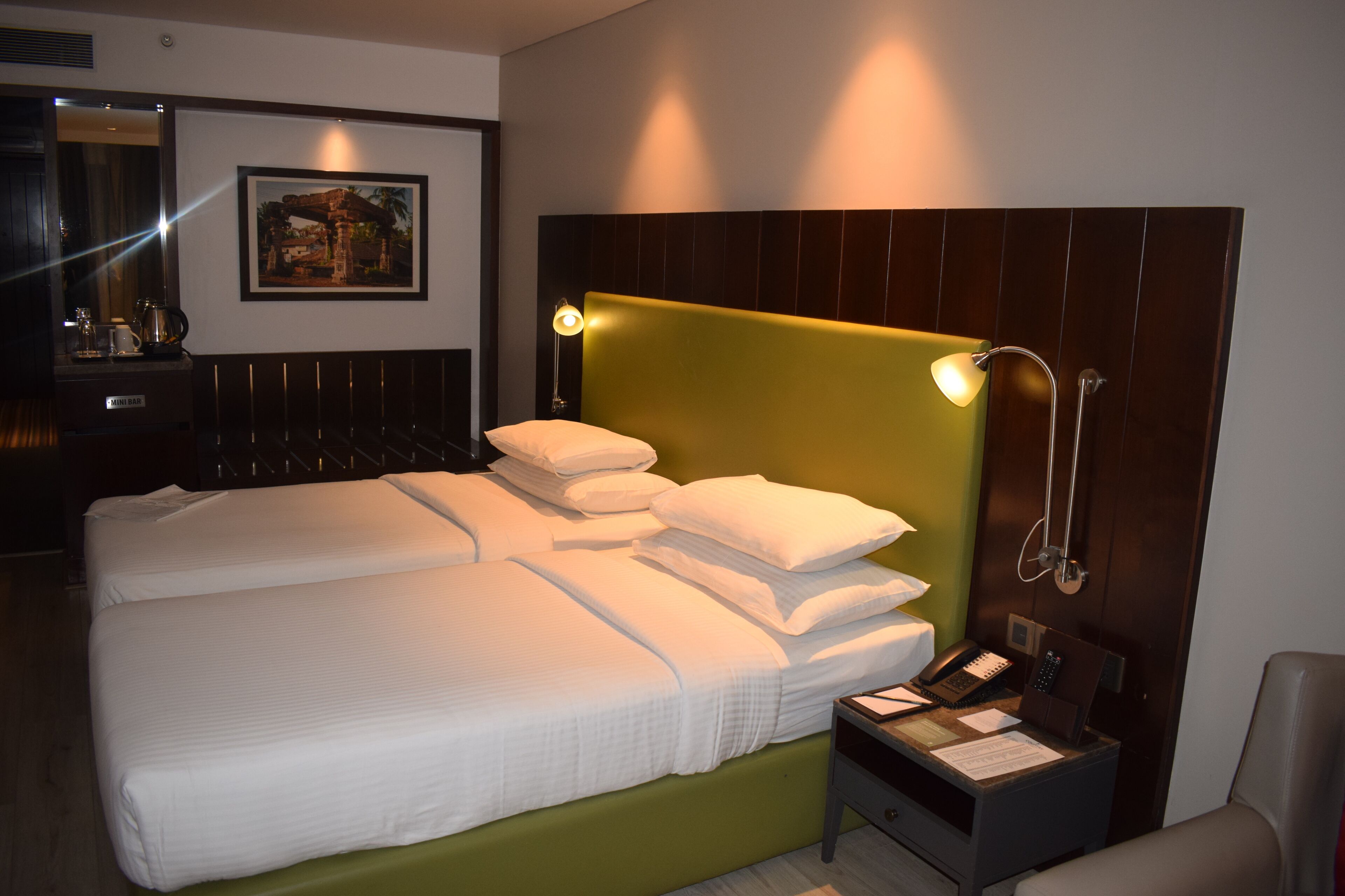 minibar, in-room safe, desk, blackout curtains